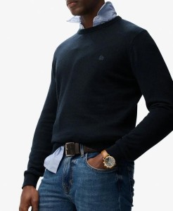 superdry Essentials Cotton Jumper – sweter bawełniany, krój relaxed