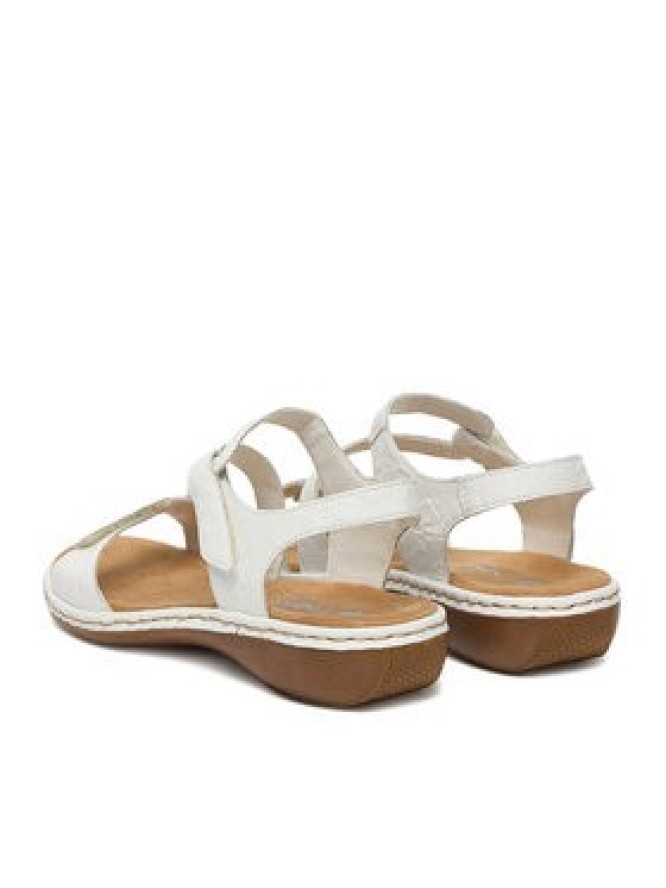 Rieker Sandały CEO-659C7-80 Biały