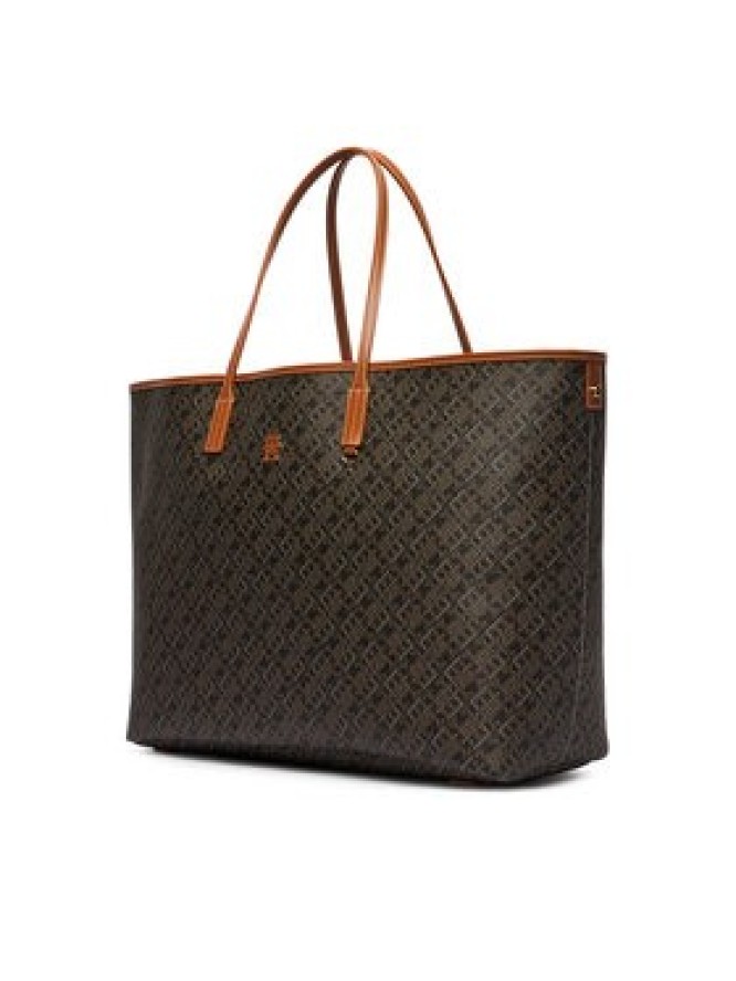Tommy Hilfiger Torebka Th Monoplay Maxi Tote Le AW0AW18850 Czarny