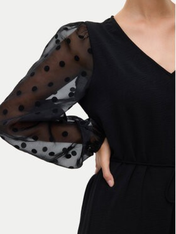 Vero Moda Sukienka koktajlowa Alva 10337473 Czarny Regular Fit