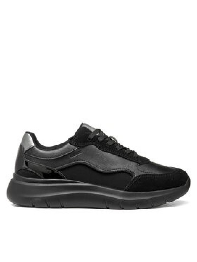 Geox Sneakersy D Plummery D65YNA 5422 C9999 Czarny
