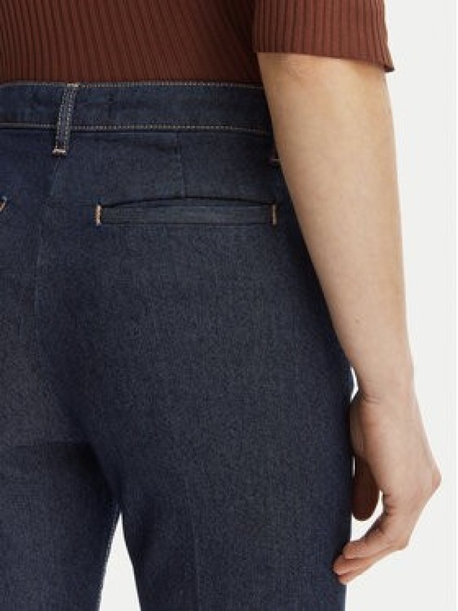 Rinascimento Jeansy CFC0127958003 Granatowy Slim Fit
