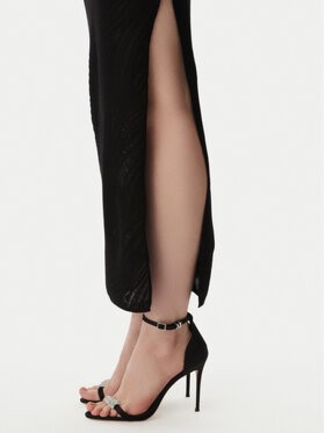 Guess Sukienka dzianinowa W6GKAX Z0981 Czarny Slim Fit