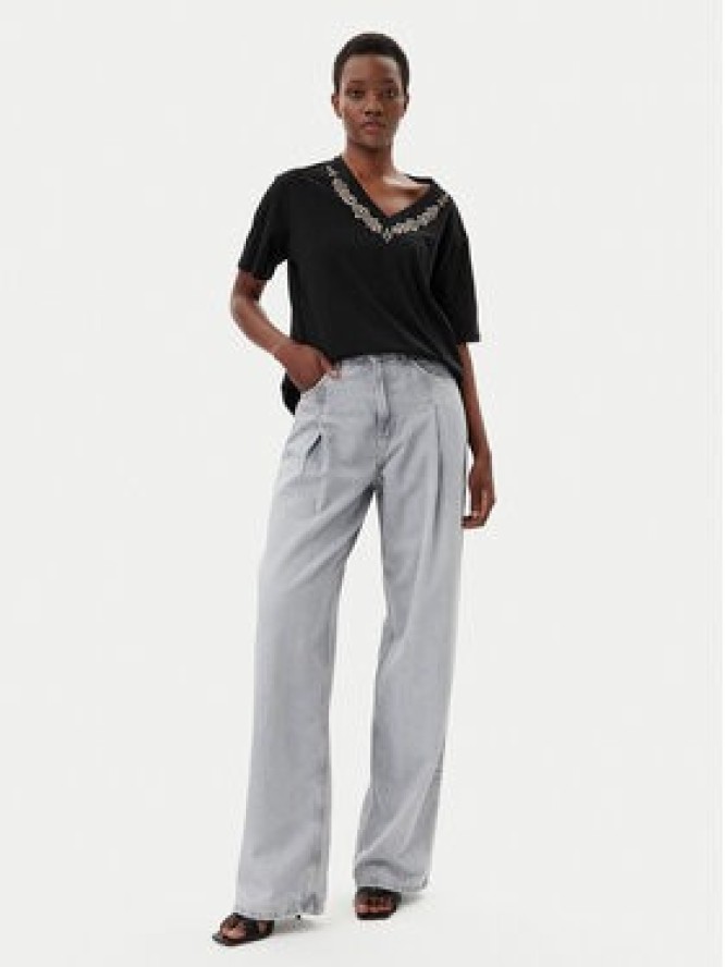 Liu Jo T-Shirt WA5146 JS923 Czarny Regular Fit