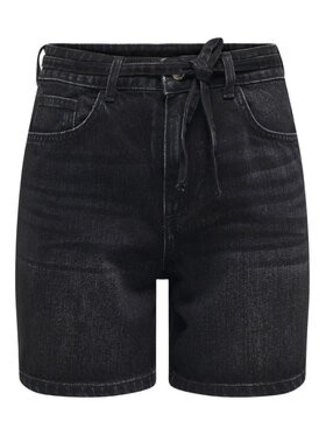 ONLY Szorty jeansowe Gianna 15340706 Czarny Regular Fit