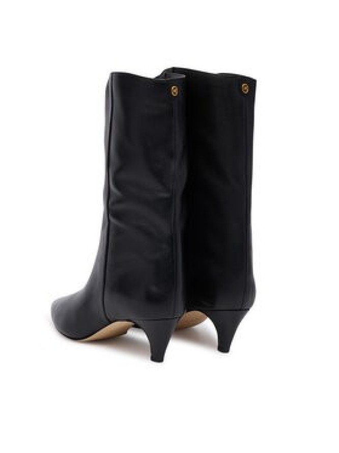 MICHAEL Michael Kors Botki Daniela Mid 40F6DNME6L Czarny