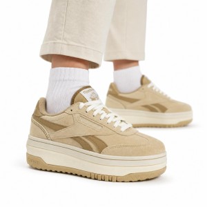 Buty damskie sportowe platformy Reebok SS-CAMPIO EXTRA