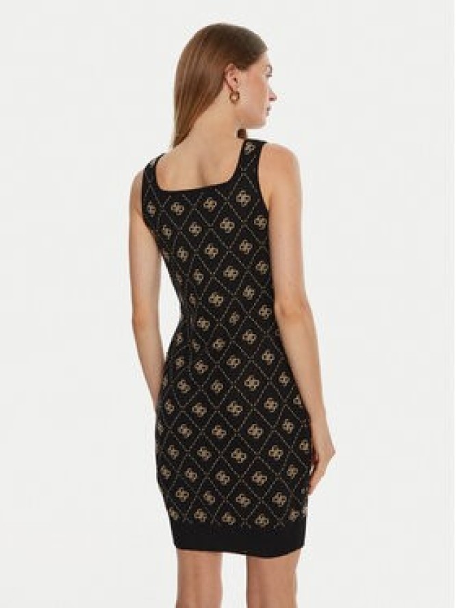 Guess Sukienka dzianinowa Sarah W4BK98 Z3JD2 Czarny Slim Fit