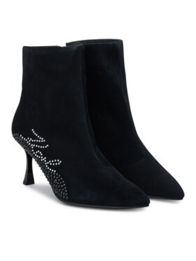 KARL LAGERFELD Botki Sienna KL32743A Czarny