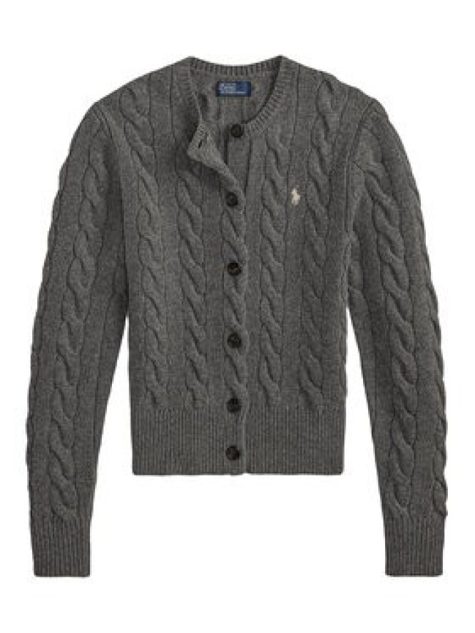 Polo Ralph Lauren Kardigan 211972104500 Szary Slim Fit