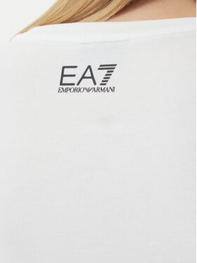EA7 Emporio Armani T-Shirt 7W001445 AF10373 U0002 Biały Regular Fit