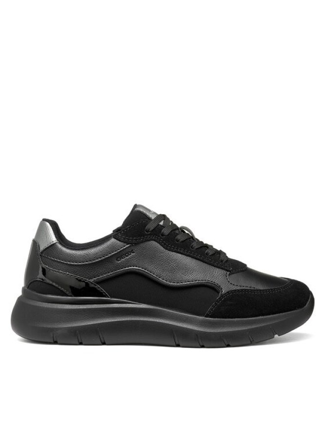 Geox Sneakersy D Plummery D65YNA 5422 C9999 Czarny