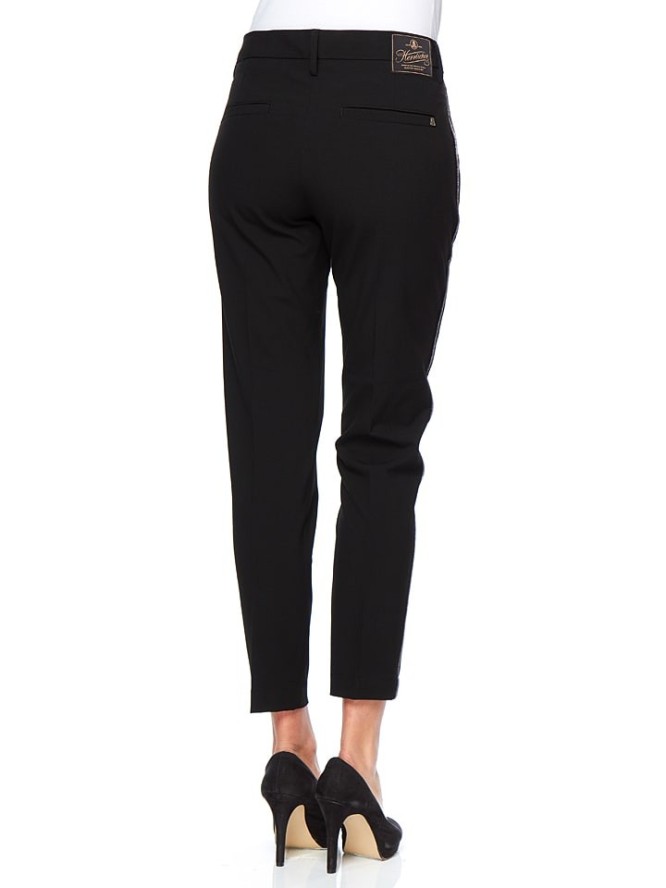 Herrlicher Spodnie chino "Lovely" w kolorze czarnym rozmiar: W24