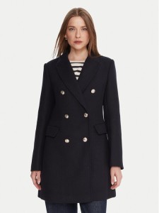 Morgan Płaszcz przejściowy 252-GCHA Granatowy Regular Fit