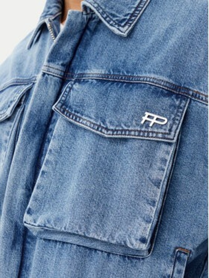 Filling Pieces Kurtka jeansowa Unisex 78620769975 Niebieski Regular Fit