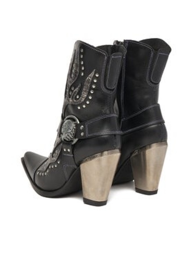 NEW ROCK Kowbojki M-7919-S1 Czarny