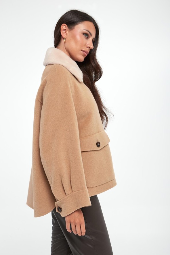 Płaszcz damski wełniany Gettone MARELLA