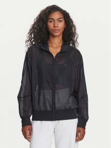 adidas Bluza adicolor Sheer JN6130 Czarny Loose Fit