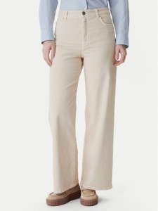 Weekend Max Mara Jeansy Medina 2615131051 Beżowy Wide Leg