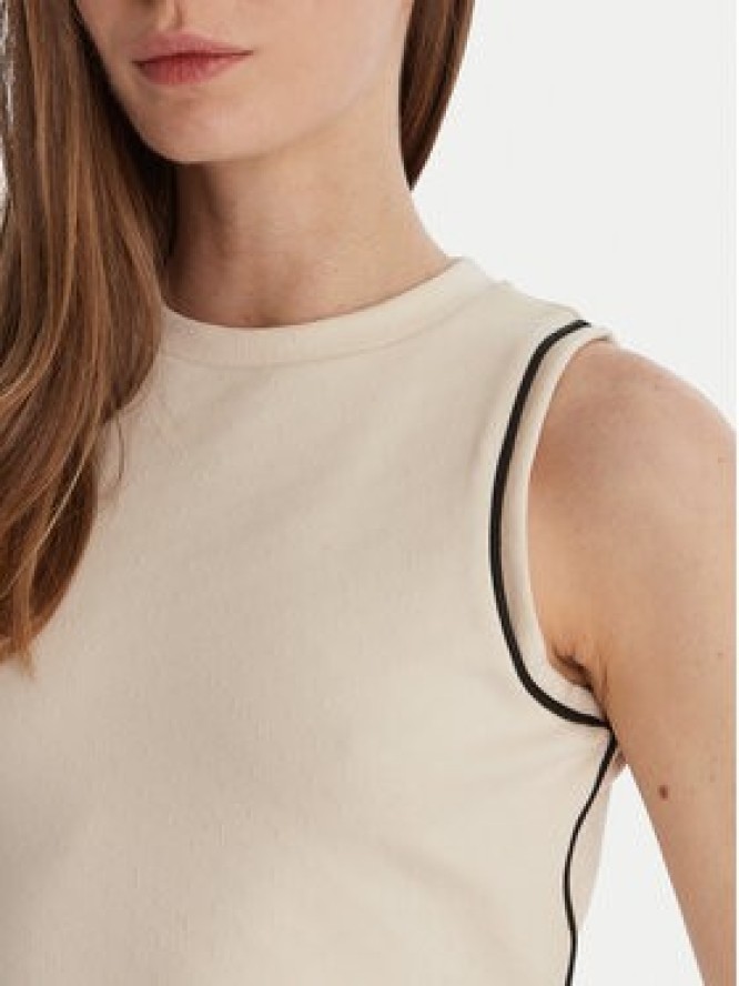 Guess Top V6GP17 K3215 Écru Regular Fit