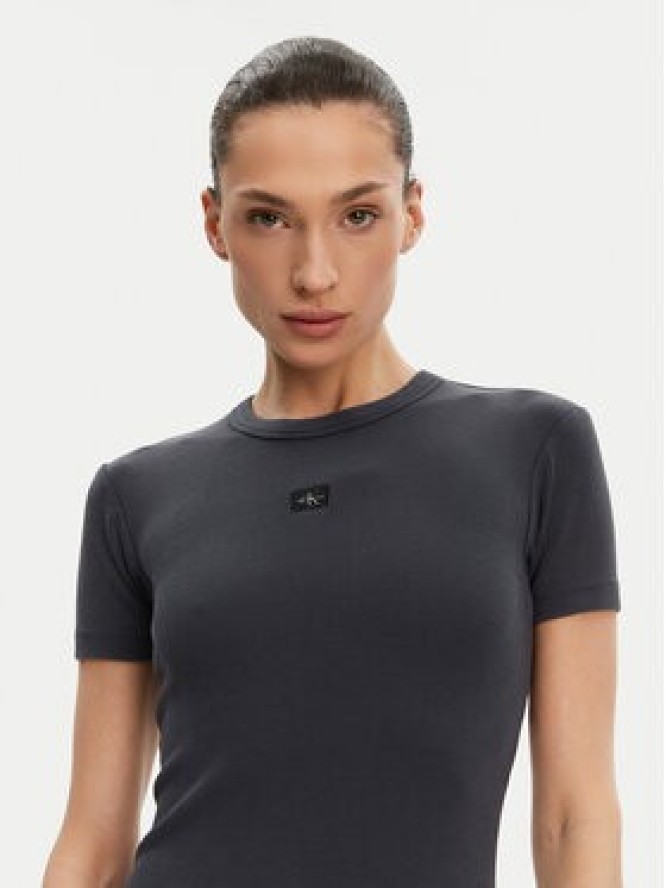 Calvin Klein Jeans Sukienka codzienna J20J225265 Szary Slim Fit