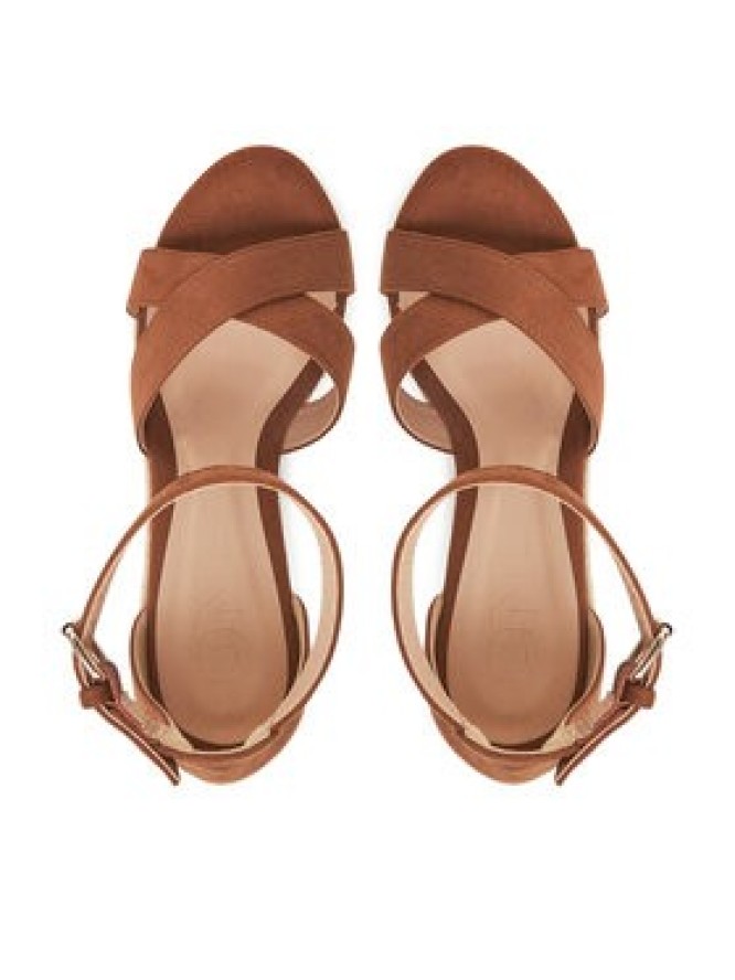 ONLY Shoes Espadryle Onlamelia-18 Mf Wedge 15335555 Brązowy