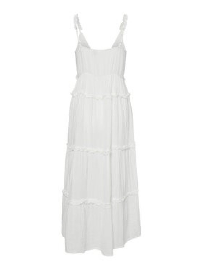 YAS Sukienka letnia Anina 26038014 Biały Regular Fit