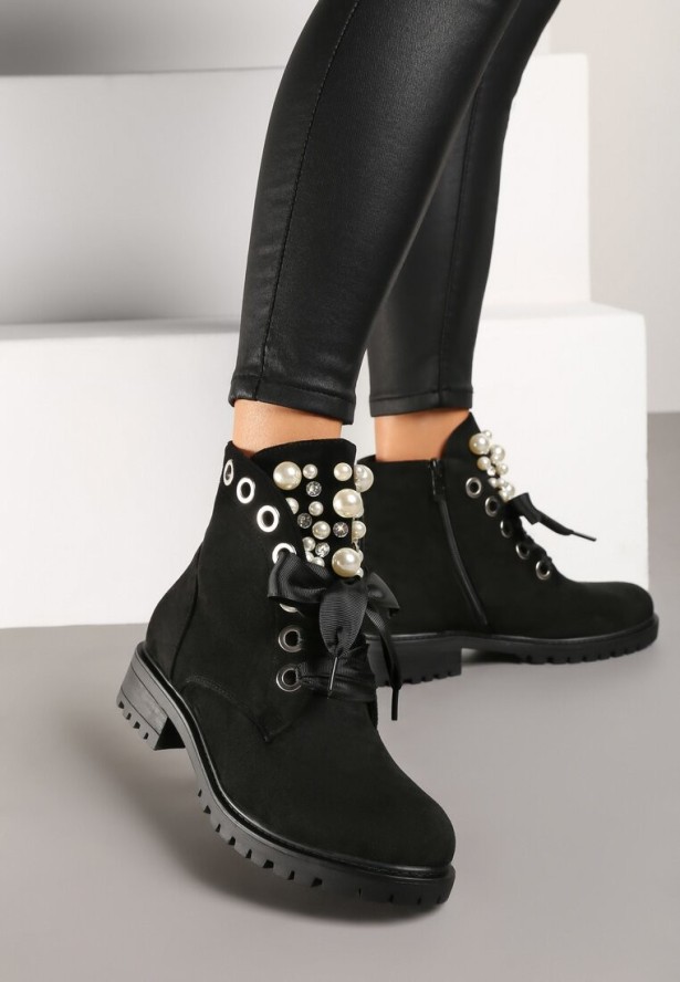 Czarne Botki Briogen