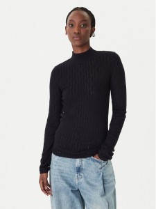 Patrizia Pepe Sweter 8K0368/K307-K103 Czarny Regular Fit