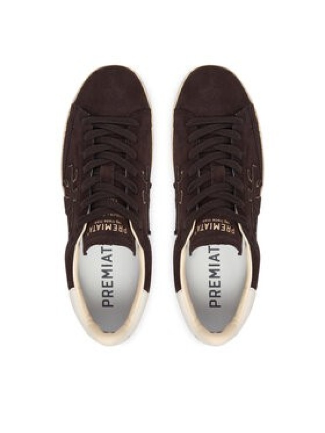 Premiata Sneakersy Stevend Var 7897 Brązowy ciemny