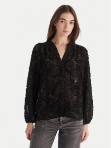 ONLY Bluzka Korsa 15360837 Czarny Oversize