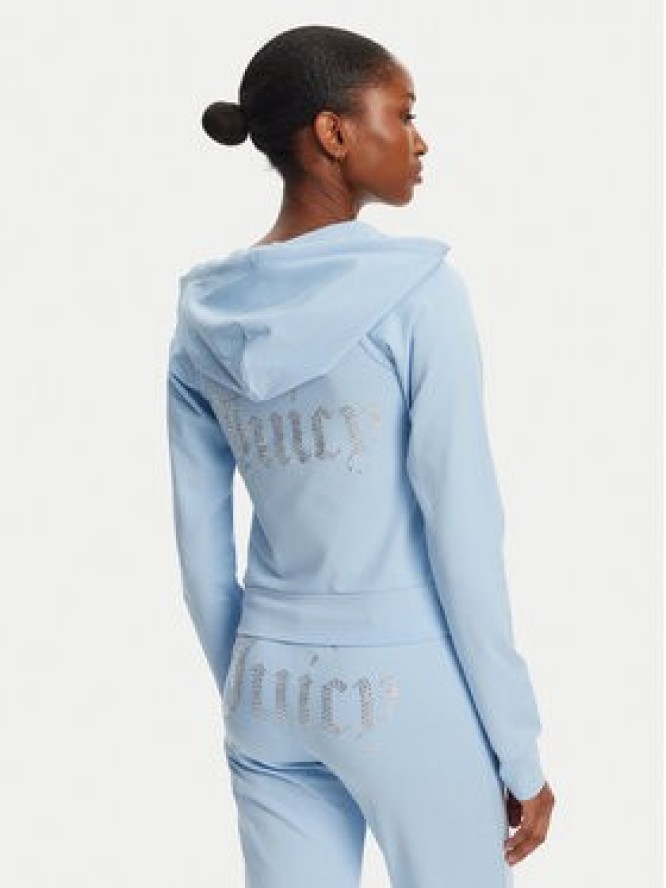 Juicy Couture Bluza Ola JCWAS125310 Błękitny Slim Fit