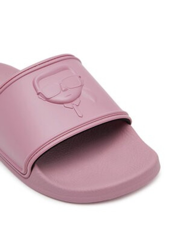 KARL LAGERFELD Klapki Kondo 2.0 KL80919M Różowy