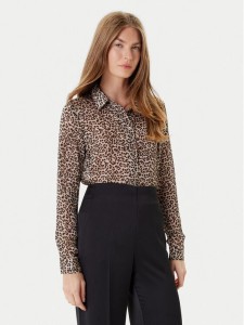 Guess Koszula W5YH0X WDW82 Beżowy Regular Fit