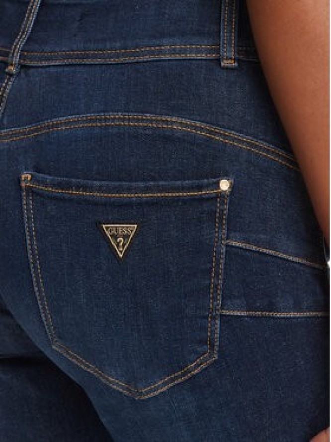 Guess Jeansy W6YA34 D1593 Granatowy Shaping Fit