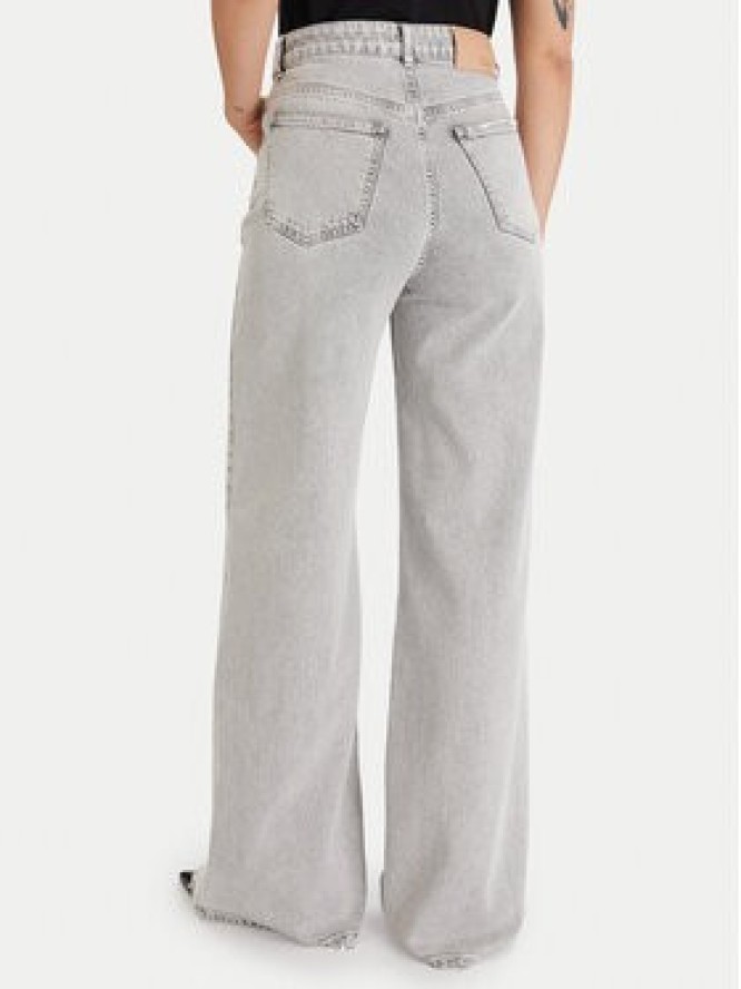 ViCOLO Jeansy DF5127 Szary Wide Fit
