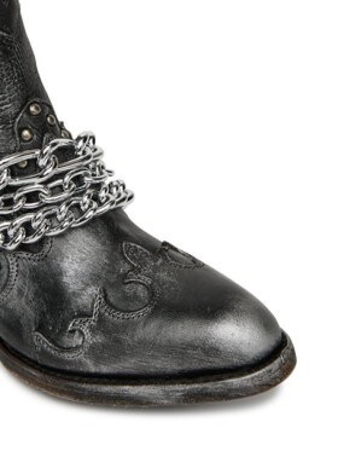 NEW ROCK Kowbojki M-WSTM003TES-S1 Czarny