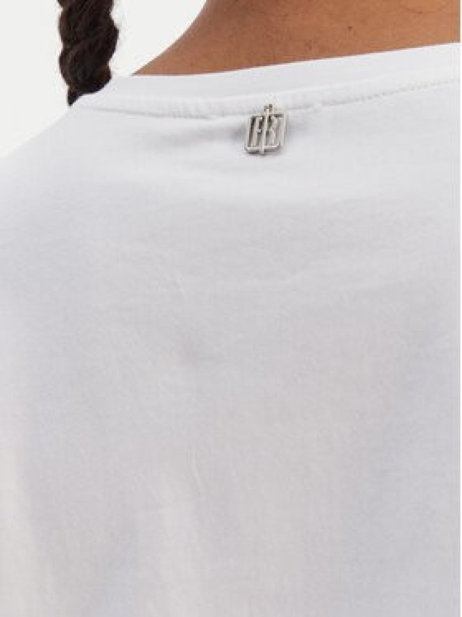 Fracomina Bluzka FR26ST3039J40001 Écru Regular Fit