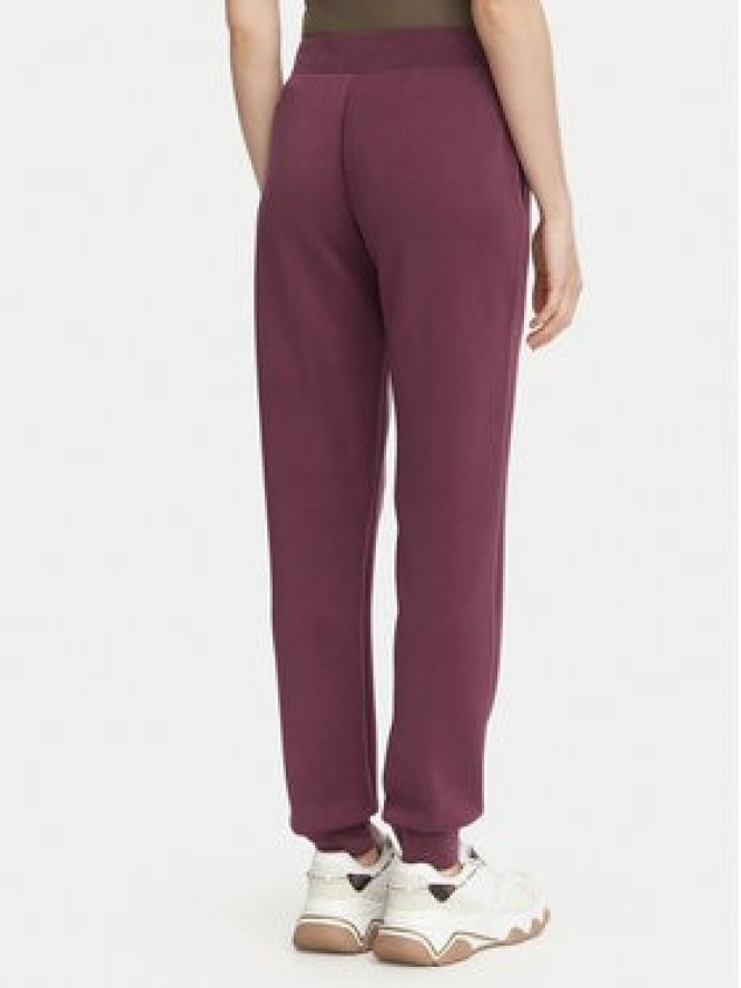 Guess Spodnie dresowe V4YB08 KCAY2 Bordowy Regular Fit
