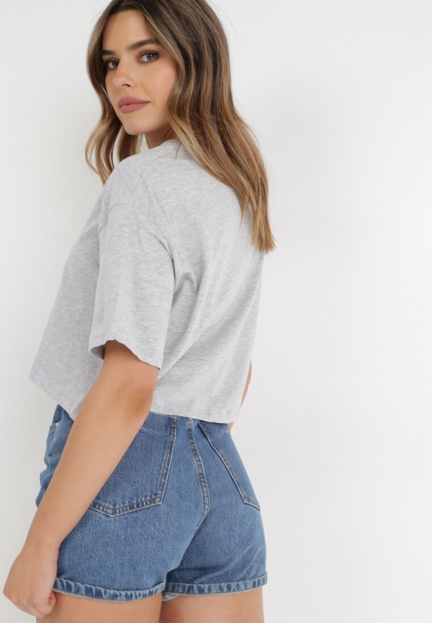 Jasnoszary T-shirt Rheniala