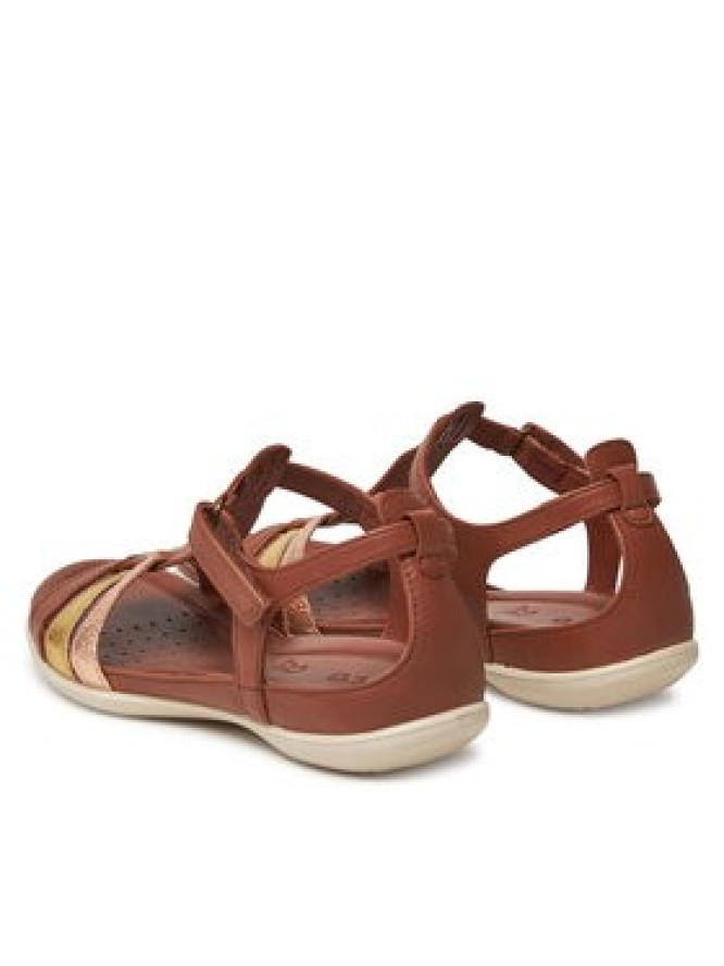 ECCO Sandały Flash 24087360871 Brązowy
