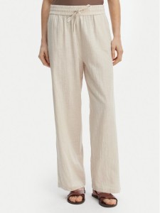 ONLY Spodnie materiałowe Tizana 15319090 Beżowy Regular Fit