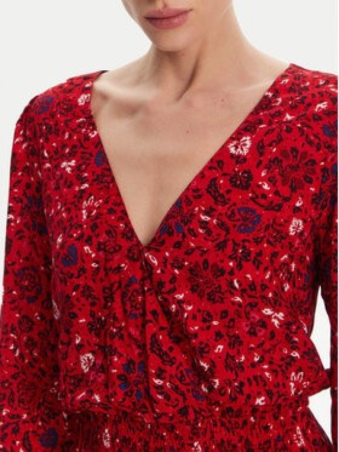 Pepe Jeans Sukienka codzienna Cecile PL953669 Czerwony Regular Fit