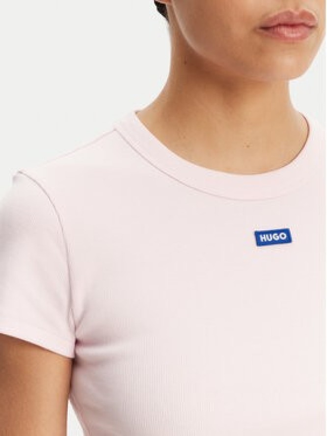 HUGO T-Shirt Baby 50510749 Różowy Slim Fit