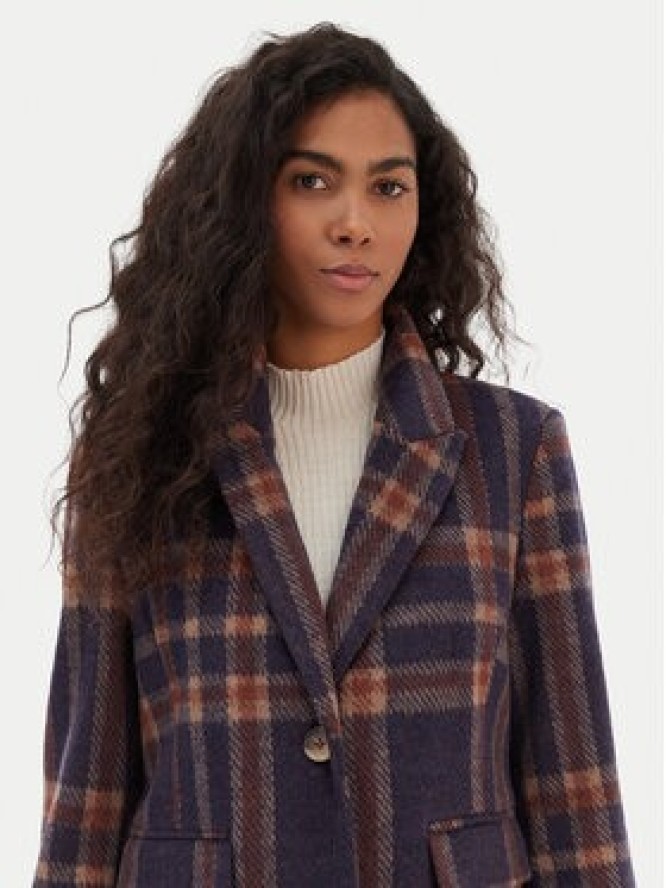 ONLY Płaszcz przejściowy Coris 15355210 Fioletowy Regular Fit