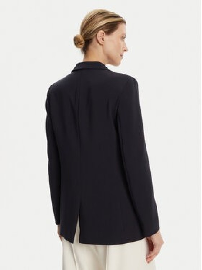 Boss Marynarka Jocaluah 50490053 Granatowy Regular Fit