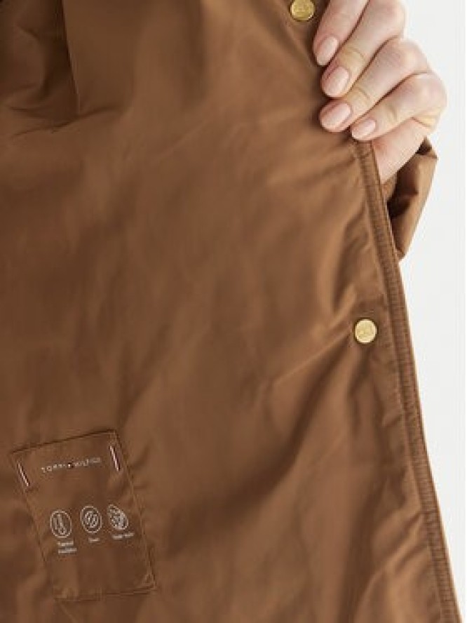 Tommy Hilfiger Kurtka puchowa WW0WW47294 Brązowy Relaxed Fit