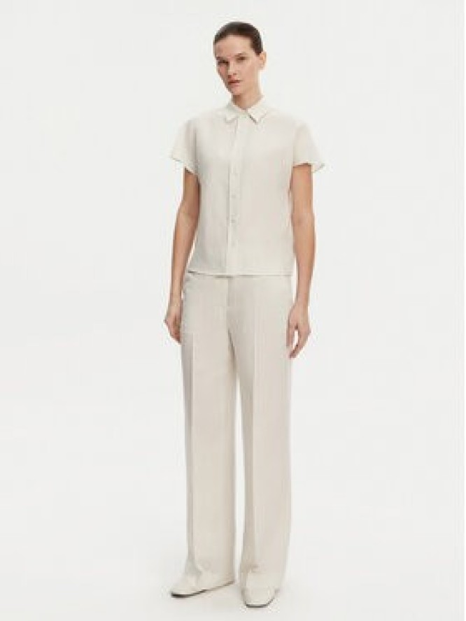 Calvin Klein Koszula K20K208322 Beżowy Regular Fit