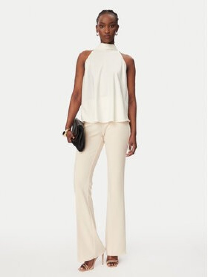 Rinascimento Spodnie materiałowe CFC0127875003 Beżowy Straight Fit