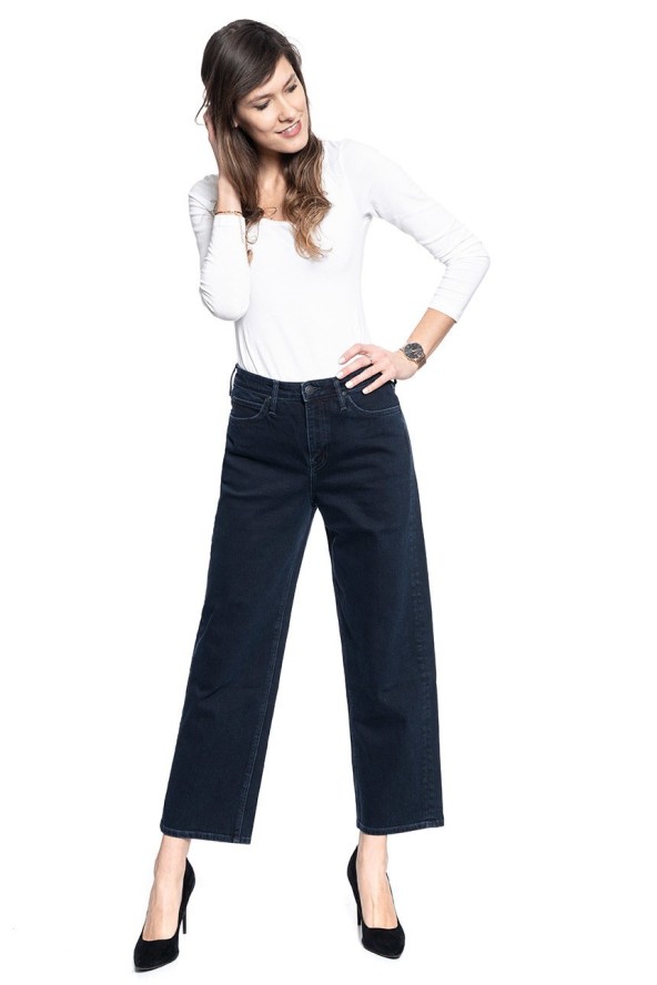 SPODNIE DAMSKIE LEE WIDE LEG CLEAN BALLAD L30SQCKV 112106663